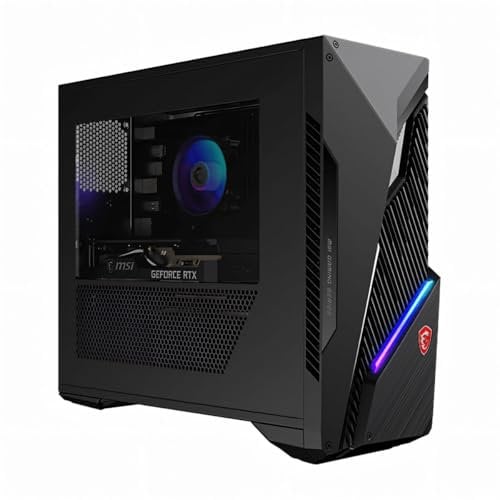 msi MAG Infinite S3 13NUC7-1046UK Gaming Desktop| Intel Core i7-13700F | 16GB DDR5 U-DIMM RAM | 1TB NVMe PCIe SSD | Nvidia GeForce RTX 4060 8GB GDDR6 | Windows 11 Home