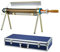 Four Solaire D'extérieur De Grande Capacité, Température De Stagnation du Tube À Vide 150℃-290℃, Gril De Camping Portable À Énergie Solaire pour Cour, Camping-Car, Voyage, Parc, Base