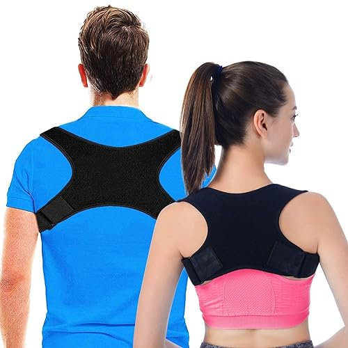 HADSOMUN Haltungskorrektur für eine ergonomische und Körperhaltung - Komfortabler Rückengurt zur Vorbeugung von Schmerzen Damen und Herren Haltungskorrektur Rücken