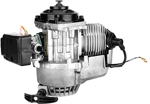 KIMISS Hochleistungsfähiger 49-³-2-Takt-Seilzugstartermotor für Mini-Pocket-Pit-Quad-Bikes, ATVs, Automobile/Motorräder und Powersports/Teile/Elektrik und Batterien/Starter
