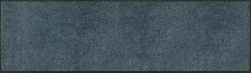 Wash+Dry Fußmatte Denim Blue 35x120cm, innen und außen, waschbar
