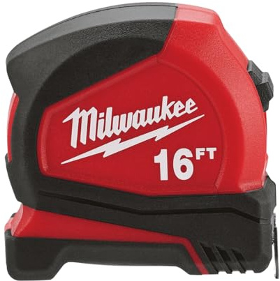Milwaukee Lot de 6 rubans électriques à 48-22-6616 mesurant 4,6 m