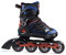 Fila Jungen Wizy Alu Inline Skate, schwarz/Rot/Blau, 38-41