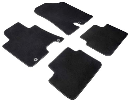 WALSER Premium Auto Teppiche für Hyundai i30 06/2011-Heute, i30 Kombi 06/2012-Heute, i30 Coupe 05/2013-Heute, 100% passgenaue Auto Fußmatten Made in Europe, Fußmatte Auto, Autoteppich Auto