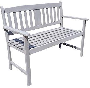 Garden Pleasure Bank Stirling, 2-Sitzer, grau