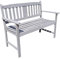 Garden Pleasure Bank Stirling, 2-Sitzer, grau