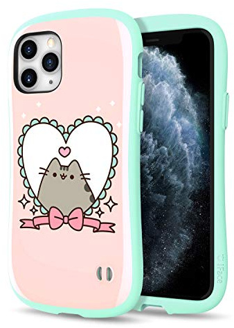 iFace x Pusheen First Class per iPhone 11 PRO - Custodia Protettiva [Guscio Rigido + Paraurti] Antiurto per Telefono [Sottoposta a Test di Caduta] Case iPhone 11 PRO – Pusheen in Un Cuore
