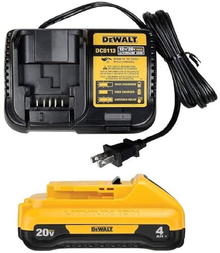 DEWALT DCB240-2 20V MAX 4Ah Compact Lithium Ion Battery (2 Pack)
