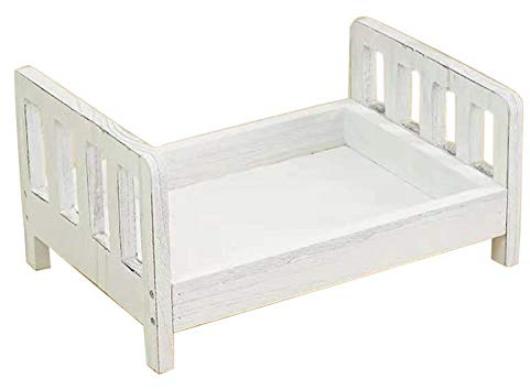 YDong Krippe Abnehmbarer Korb Holz Bett Zubeh？R Foto Schie？En S？Ugling Baby Fotografie Hintergrund Studio Requisiten Geschenk Sofa Posieren Neugeborenen