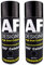 Alex Flittner Designs Thermolack Spray 2 bombolette spray vernice per forno, vernice di scarico al calore 650 °C nero 400 ml
