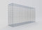 GABIONA Steinkorb-Gabione eckig, Maschenweite 5 x 10 cm, Tiefe 40 cm, Gabione 200 x 100 x 40 cm (L x H x T), C-Ring