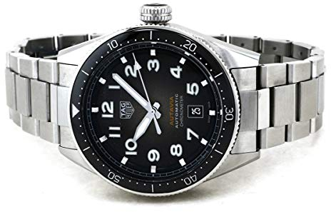 Tag Heuer Tag Heuer WBE5114.EB0173 Chronograph Uhr mit schwarzem Zifferblatt (W204497) [Parallelimport], Armbandart, Armbandtyp, Armbandtyp: