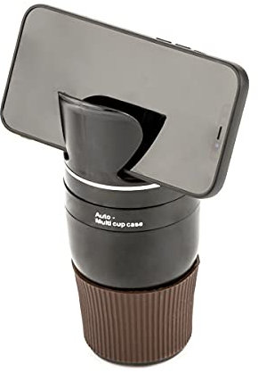 LST Mufunktionsbecher Ablagefach Auto KFZ Becherhalter 5in1 Schwarz