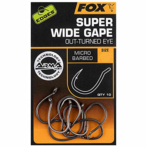 Fox Edges Armapoint Super Wide Gape (Outturned Eye) - Size 4 Karpfenhaken
