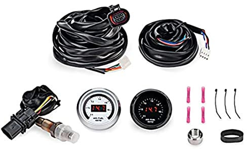 SAHROO 1Set 30-4110 AFR 52 Mm Breitband-O2-UEGO-Controller-Anzeige Luft-Kraftstoff-VerhäLtnis AFR mit 4,9 -Sauerstoffsensor 0258017025