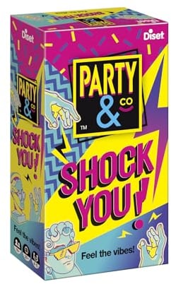 Diset - Party & co Shock You, Brettspiel, empfohlen ab 16 Jahren