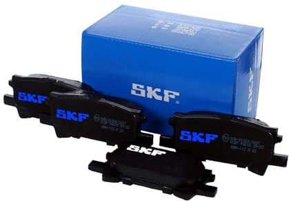SKF Scheibenbremse Bremsbelag VKBP 90615-4er Set - Position Hinterachse Höhe 77 mm Länge 134 mm Breite 83 mm Dicke 15,3 mm - OE Qualität | Kompatibel mit: LEXUS RX, RX, TOYOTA HIGHLANDER / KLUGER