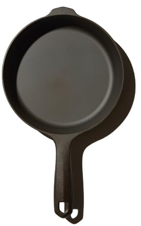 Field Company 6.75 Inch (Extra Small) Cast Iron Skillet – No.4, Perfect for 1 Serving, Lightweight & Smooth, Preseasoned with Organic Oil – Made in USA, Non-Toxic, Vintage Design