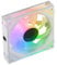 Mars Gaming MF-LINKFINITY White, Modular PWM 120mm Fan, LINKFINITY Connection System, Infinity Mirror ARGB 360° illumination, Ultra-quiet 12dB