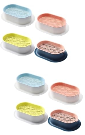 Happyyami 8 STK Katzenminze Pflanzer Kindergarten-katzenpflanze Katzengras-pflanzgefäß Für Zu Hause Cat Catnip Züchter Pflanzer Hauskatzenpflanze Katze Pflanzer Die Faulen Futter Plastik