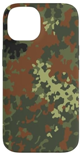Flecktarn Camo Camouflage Bundeswehr Militär Hülle für iPhone 14