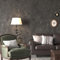 JSEVEM 80CM×4M Extra Wide Thick Dark Brown Grey Concrete Wallpaper Peel and Stick Glossy Textured Tan Gray Concrete Cement Contact Paper Vinyl Wrap Furniture Sticker for Bathroom Bedroom Office Walls