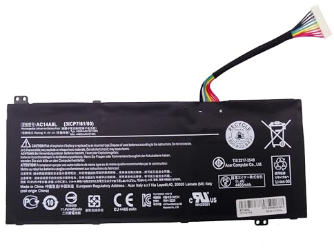FengWings ® AC14A8L AC15B7L Batterie d'ordinateur Portable de Remplacement pour Acer Aspire V15 Nitro VN7 VN7-591G VN7-571 VN7-571G VN7-572 VN7-591 VN7-591G / V17 Nitro VN7-791 VN7-791G VN7-792 VN7-7