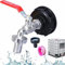 Robinet Cuve 1000l, 3/4 Adaptateur de Réservoir en Alliage d'aluminium,Raccord Cuve 1000 Litres,Robinet de Jardin avec Adaptateur en Laiton,S60X6 IBC Robinet Cuve pour Robinet de Jardin