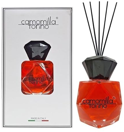 camomilla torino Diffusore di profumo bastoncini Diamante 200ml Rosso Imperiale