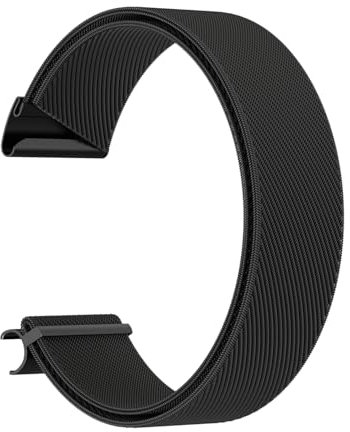 Lunar Straps Bizepsband kompatibel mit Whoop 4.0 Band atmungsaktives Sportband Bizep Schwarz