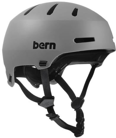 Bern Macon 2.0 MIPS Helmet - Matte Grey - Matte Grey L