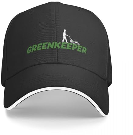 LYLQSSYS Greenkeeper Rasenmäher Gärtner Geschenkidee Baseball Kappe Angelhut Golf Hut Mann für Frauen 2024 Herren Geschenk