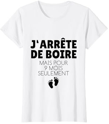 Drôle Annonce Grossesse Grand Parents Original Future Maman T-Shirt