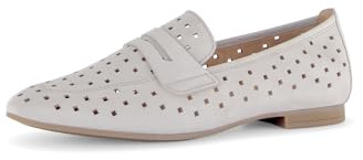 Gabor Damen Slipper, Frauen Slip On,Schlupfschuhe,schluepfschuhe,Loafer,College Schuhe,Businessschuhe,Slip-ons,Mokassins,leinen,38 EU / 5 UK