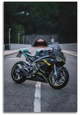 YTNSA Sport-Motorrad-Poster, S1000RR, Superbike-Renn-Poster, dekoratives Gemälde, Leinwand, Wandposter und Kunstdruck, moderne Familienschlafzimmer-Dekoration, Poster, 30 x 45 cm