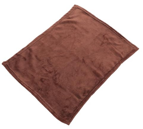 HOLIDYOYO Flanell Haustierdecke Waschbar 50x70cm Fleece Einfarbig Gemütlich für Hunde und Katzen