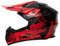 Motocross Helm Damen Herren, ECE 22.06 Zertifizierung Motorradhelm, Cycling Helmet With Visor, Jugend Motorradhelme, Mit Belüftung Entlüftung, Fullface MTB Cross Helm, Für Scooter Roller Ski ATV