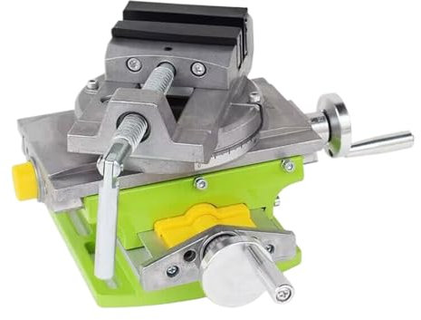 Drill Press Vise, Small Drill Press Vise, Crosses Slide Vise Small, Croses Schleifmaschine, Rutsche, Schwerlastbankklemme für Holzbearbeitung