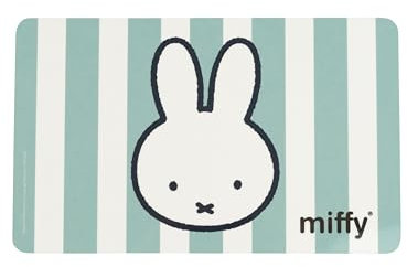 Miffy Brettchen - Hase Streifen Frühstücksbrettchen Schneidebrettchen aus Resopal