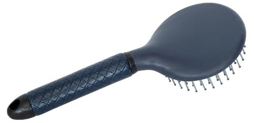 START Pferdebürste mit ergonomischem Griff – Mähnenbürste für Mähne & Schweif – sanftes Entwirren ohne Ziepen – robustes Pferdezubehör aus Kunststoff für komfortable Pflege (Dunkelblau)