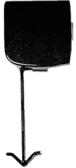 Paraurti anteriore Ganci di traino Copertura Tappo gancio rimorchio for VW Golf 6 for GTI 5K0 807 241 A(Black)