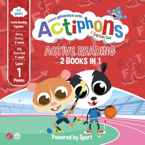 Actiphons Level 1: Captain Cod Presents Harry Hockey and Billy Basketball – Fun Phonics Stories for Active Early Readers: Active Reading adventures ... Friends- Reading Book Collection, Band 9)
