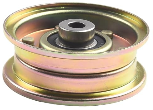 EaseSunny Poulie de tondeuse pour tracteur de pelouse, poulie de pont pour 756-0981A 756-04224, pièce de rechange en métal pour Murray Snapper blanc