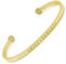 SIMPLE PLEDGE | Herzensmensch Armreif | Armband Damen mit Gravur in Silber, Gold, Roségold | Perfekt als Schmuck Geschenk | Blindgravur