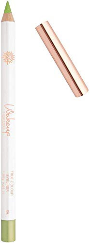 Wakeup Cosmetics - True Colour Eyeliner, 2in1 Bleistift Eyeliner und Kajal mit weicher Textur und voller Farbe, Farbe Olive Yellow