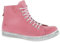 Andrea Conti Damen High Top Sneaker, Koralle, 36 EU
