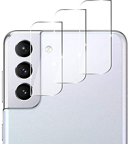 QUITECO Kamera Schutz Glas für Samsung Galaxy S21 Plus [3 Stück] Panzer Schutzfolie Linsenschutz Kameraglas