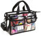 Narunii Sac Transparent,Trousse de Toilette de Voyage en PVC,Trousse de Maquillage Transparente Sac Trousse Hommes/Femmes