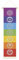CoolChange Hochwertiges Rollbild mit buddhistischen Chakren | Yoga Kakemono aus Stoff | Meditations Poster | 135x33cm | Inkl. Haken