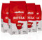 Lavazza, Qualità Rossa, Caffè in Grani, con Note Aromatiche di Cioccolato e Frutta Secca, Arabica e Robusta, Intensità 5/10, Tostatura Media, 4 Confezioni da 500 g